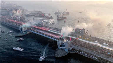 TÜGVA Başkanı Beşinci'den Galata Köprüsü'ndeki Filistin'e destek eylemine katılım çağrısı