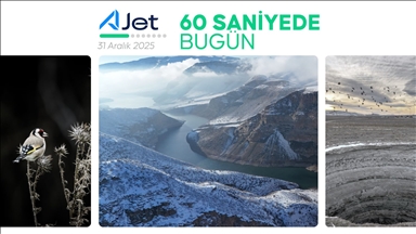 60 saniyede bugün (31 Aralık 2025) 