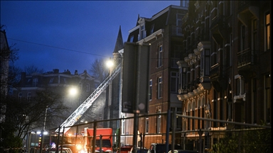 اندلاع حريق في كنيسة فوندلكيرك التاريخية بأمستردام 