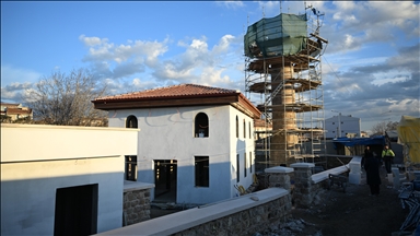 Edirne'de Şeyh Şüceaddin Camisi'nin restorasyonunda sona gelindi