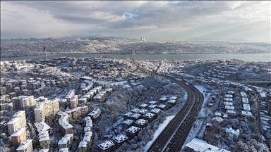 Bora zbardh Stambollin në ditën e parë të Vitit të Ri