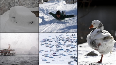 Birçok il yeni yılın ilk gününde beyaza büründü
