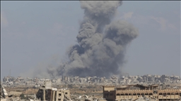 İsrail Gazze’de işgal ettiği bölgeleri hava saldırıları ve topçu atışlarıyla hedef aldı