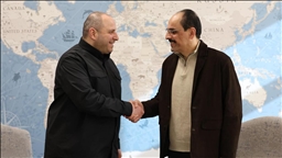 Le chef du renseignement turc Ibrahim Kalin s’entretient avec le secrétaire du Conseil de sécurité ukrainien