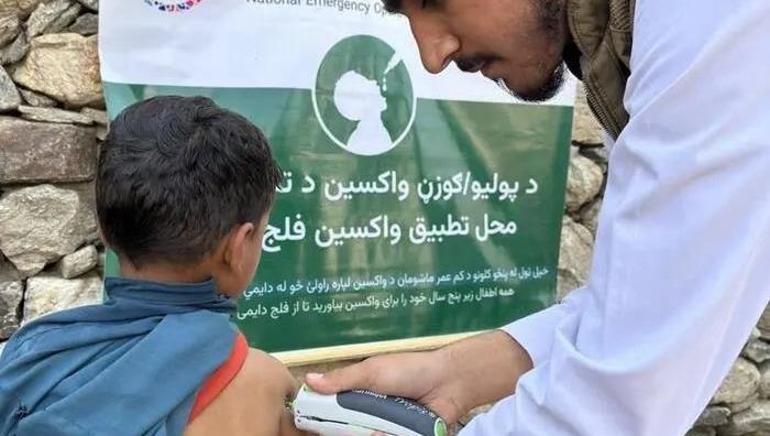 استفاده از فناوری جدید «جت انژکتور» برای ریشه‌کنی فلج اطفال در افغانستان