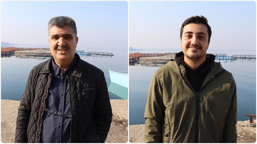 Fırat Nehri'nde ailecek ürettikleri balık ve havyarları ihraç ediyorlar