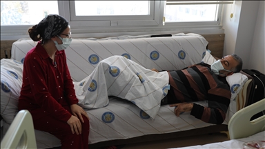 Mayın mağduru eşinin bağışladığı böbrekle diyalize girmekten kurtuldu