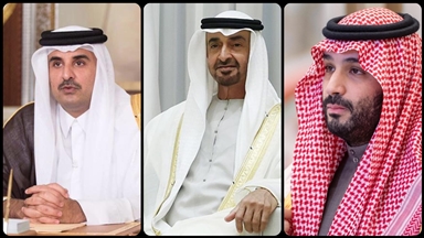 Katar Emiri, BAE Devlet Başkanı ve Suudi Arabistan Veliaht Prensi ile bölgesel gelişmeleri görüştü