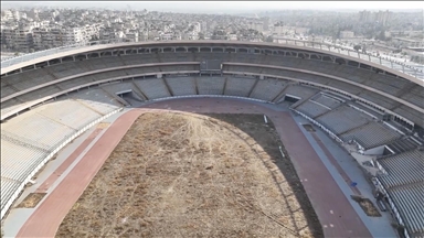 Започна обновата на стадионот во Алепо, поранешна воена база на режимот на Асад