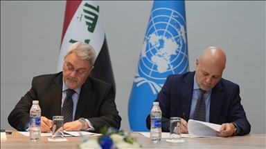 العراق يتسلم مجمع الأمم المتحدة المتكامل في بغداد