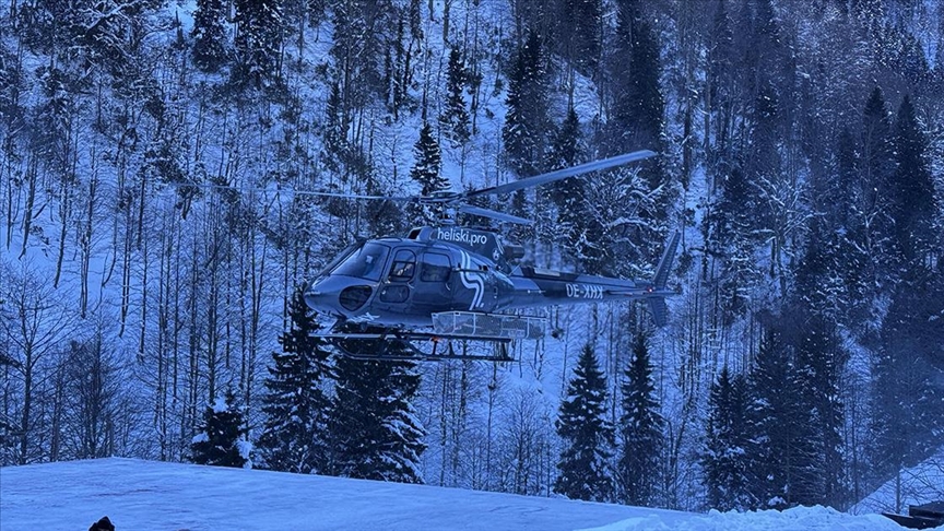 Kaçkar Dağları'nda "heliski" heyecanı başladı