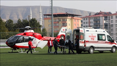 تركيا.. مروحية إسعاف لإنقاذ الأرواح بأعالي الجبال