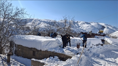 Li Wan, Hekarî, Bidlîs û Mûşê rêyên 343 tax û gundan ji ber berfê hatin girtin