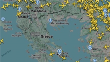 Yunanistan hava sahasındaki teknik arıza nedeniyle çok sayıda uçuş aksadı