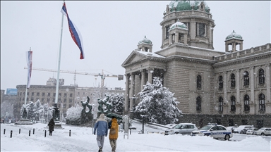 Jak snijeg pada u Beogradu