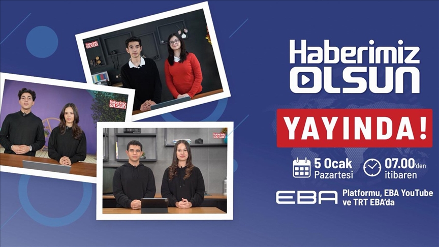 Öğrencilerin katılımıyla hazırlanan "Haberimiz Olsun" haber bülteni yayın hayatına başladı