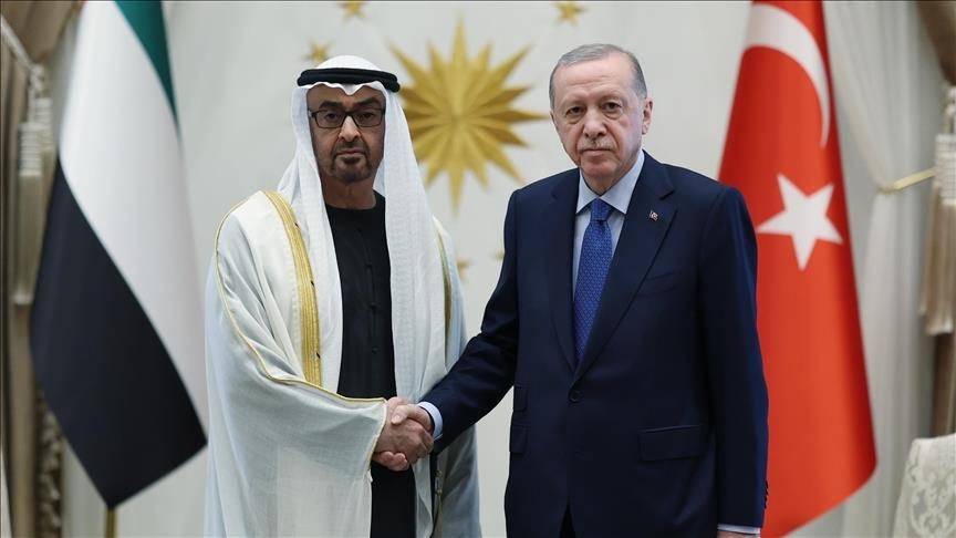 Turkish President Erdogan, UAE counterpart discuss bilateral relations, regional issues in phone call