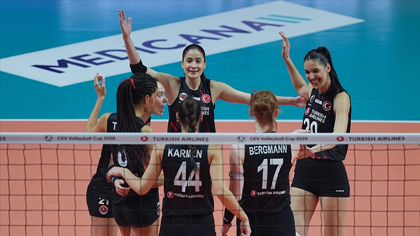 Türk Hava Yolları Kadın Voleybol Takımı, CEV Kupası'nda yarın Allianz MTV ile karşılaşacak