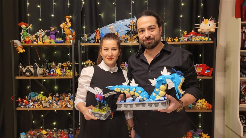 Oyuncak meraklısı çift, 3D yazıcıyla koleksiyonlarını büyütüyor
