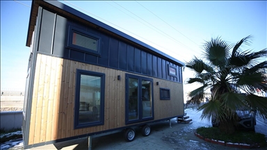 Sakarya'da kadın girişimcinin ürettiği taşınabilir evler 17 ülkenin yolunu tutuyor