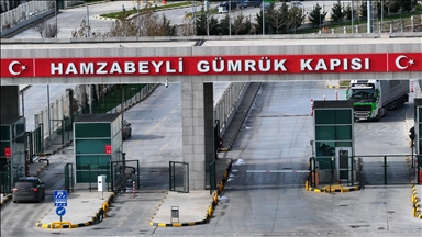 Hamzabeyli tır geçişinde Kapıkule'nin ihracat yükünü paylaştı
