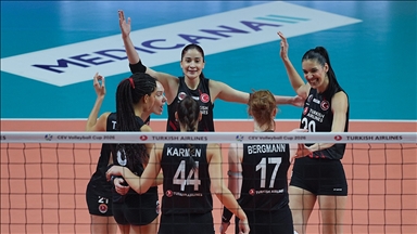 Türk Hava Yolları Kadın Voleybol Takımı, CEV Kupası'nda yarın Allianz MTV ile karşılaşacak