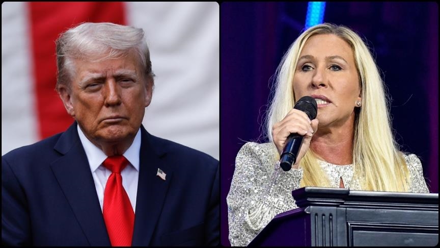 US lawmaker Greene leaves post following clash with Trump over Epstein files