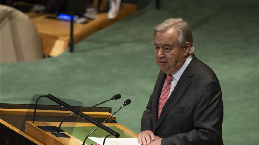 UN chief expresses 'concern' over Iran protests, urges protection of peaceful assembly