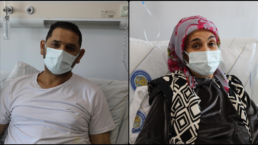 Karaciğer yetmezliği bulunan iki hastayı yakınlarının bağışı hayata bağladı