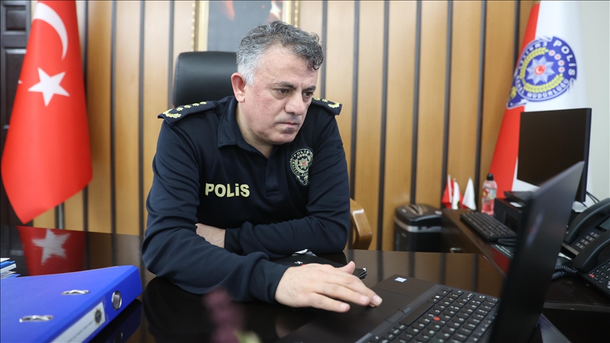 Kırklareli Emniyet Müdürü Çamuroğlu, AA'nın "Yılın Kareleri" oylamasına katıldı