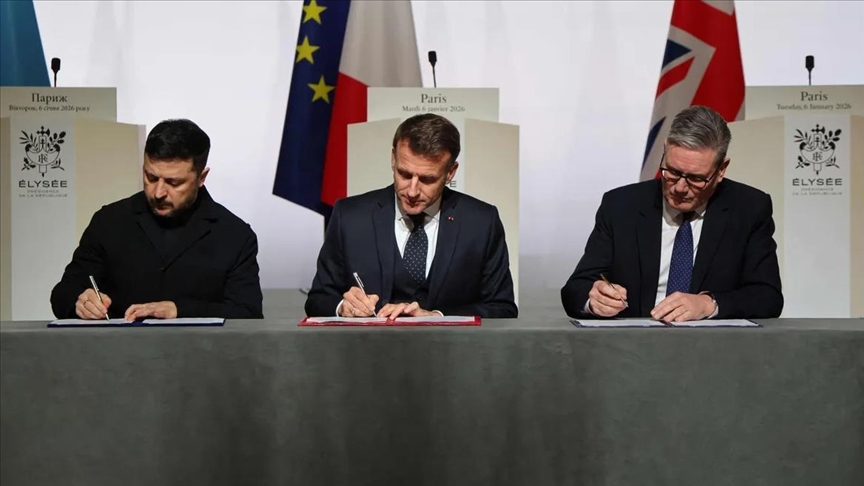 Украина, Великобритания и Франция подписали декларацию о размещении многонациональных сил