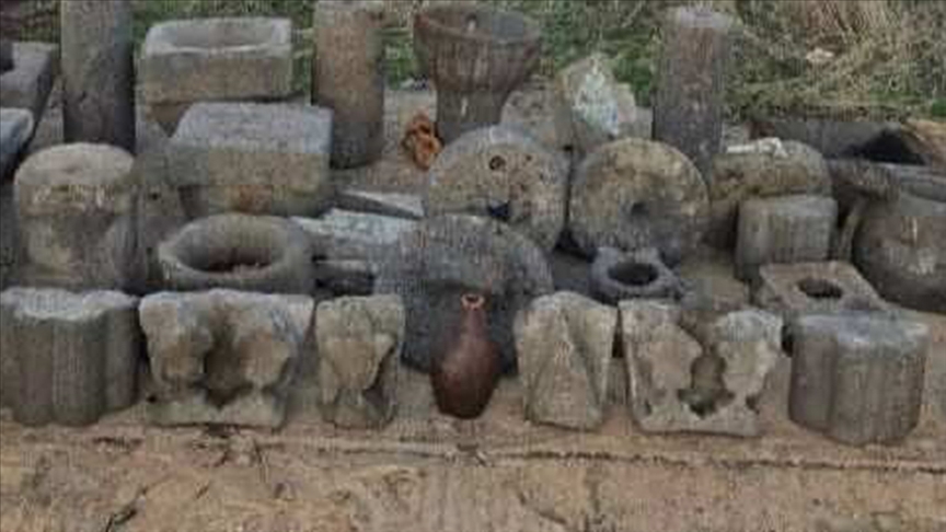 Diyarbakır'da "Anadolu Mirası" operasyonunda 35 obje ve testi ele geçirildi