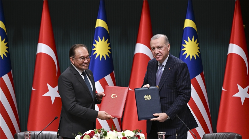 Türkiye ile Malezya arasında anlaşmalar imzalandı