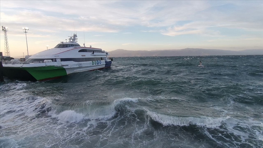 BUDO'nun 8 seferi olumsuz hava koşulları nedeniyle iptal edildi