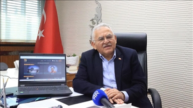 Kayseri Büyükşehir Belediye Başkanı Büyükkılıç, AA'nın "Yılın Kareleri" oylamasına katıldı