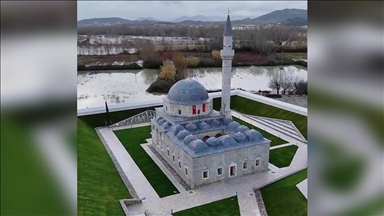 Xhamia e Plumbit në Shkodër e restauruar nga Turqia nuk u ndikua nga përmbytjet e fundit 