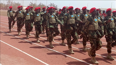 Somali Türk Görev Kuvveti Komutanlığında 20. Kartal Taburu mezuniyet töreni düzenlendi