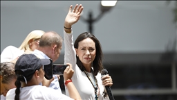 Venezuela opposition leader Machado pushes leadership claim amid rival bids for power
