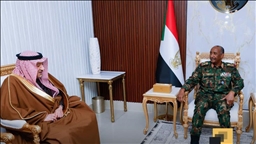 البرهان يبحث مع مسؤول سعودي جهود السلام في السودان