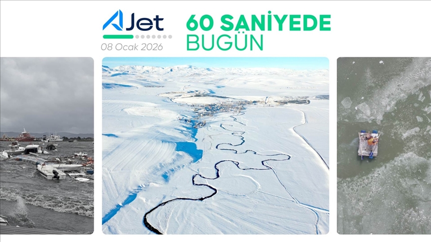 60 saniyede bugün (08 Ocak 2026)