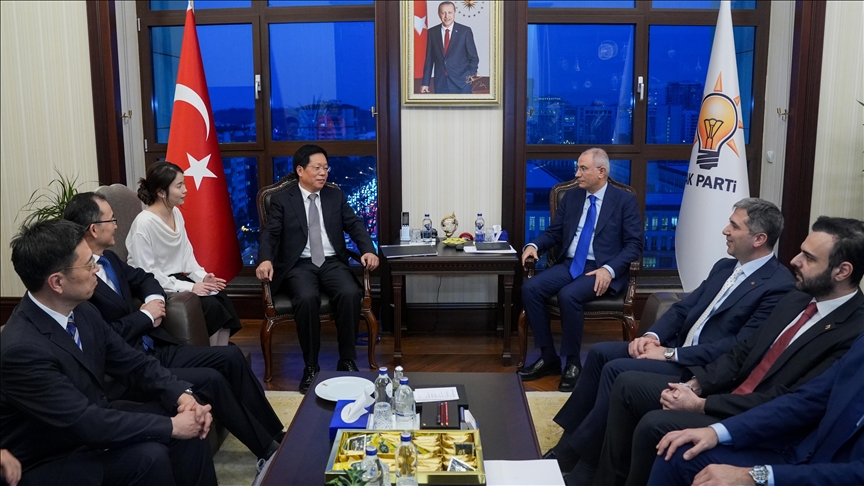 AK Parti Genel Başkanvekili Ala, Çin Komünist Partisi heyetini kabul etti
