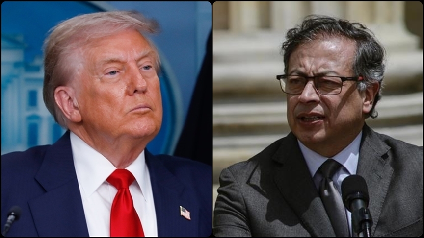 Trump, Kolombiya Cumhurbaşkanı Petro ile telefon görüşmesi yaptığını açıkladı