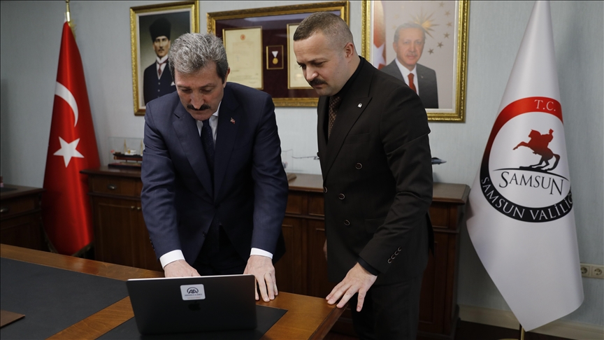 Samsun Valisi Tavlı, AA'nın "Yılın Kareleri" oylamasına katıldı