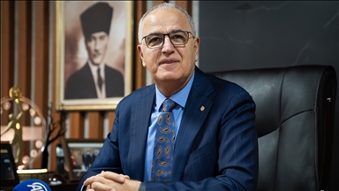 Türkiye Voleybol Federasyonu Başkanı Üstündağ, AA'nın "Yılın Kareleri" oylamasına katıldı