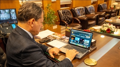 İzmir Cumhuriyet Başsavcısı Yeldan, AA'nın "Yılın Kareleri" oylamasına katıldı