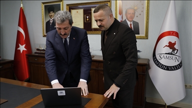 Samsun Valisi Tavlı, AA'nın "Yılın Kareleri" oylamasına katıldı