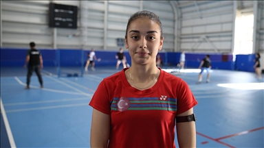 Milli badmintoncu Aleyna, ikinci Avrupa şampiyonluğu için hazırlanıyor