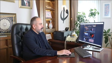 Van YYÜ Rektörü Prof. Dr. Şevli, AA'nın "Yılın Kareleri" oylamasına katıldı