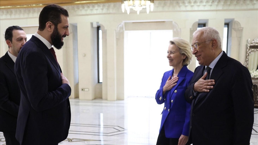 Von der Leyen: Avrupa, Suriye'nin toparlanması ve yeniden inşası için elinden geleni yapacak