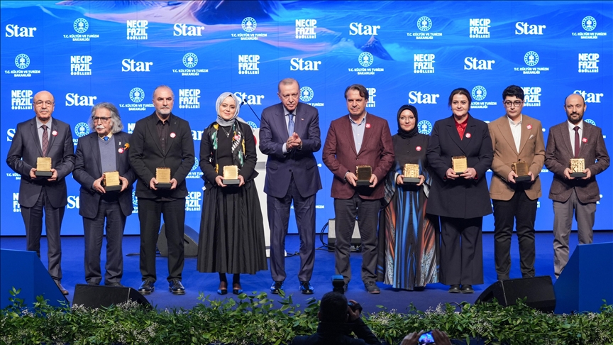 "12. Necip Fazıl Ödülleri" sahiplerini buldu